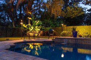Odessa landscape lighting