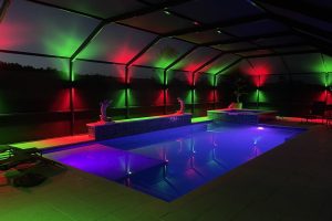 Georgia Pool Cage Lighting