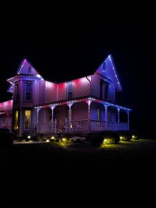 Marietta permanent holiday lights