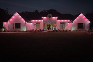 Canton permanent holiday lights