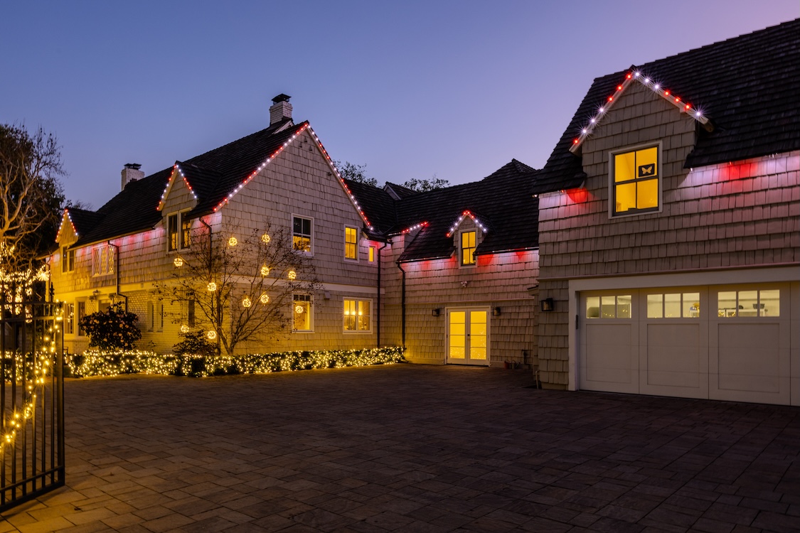 Marietta GA permanent holiday lights