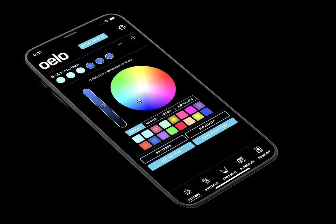 Blue Ridge Permanent Holiday Lights