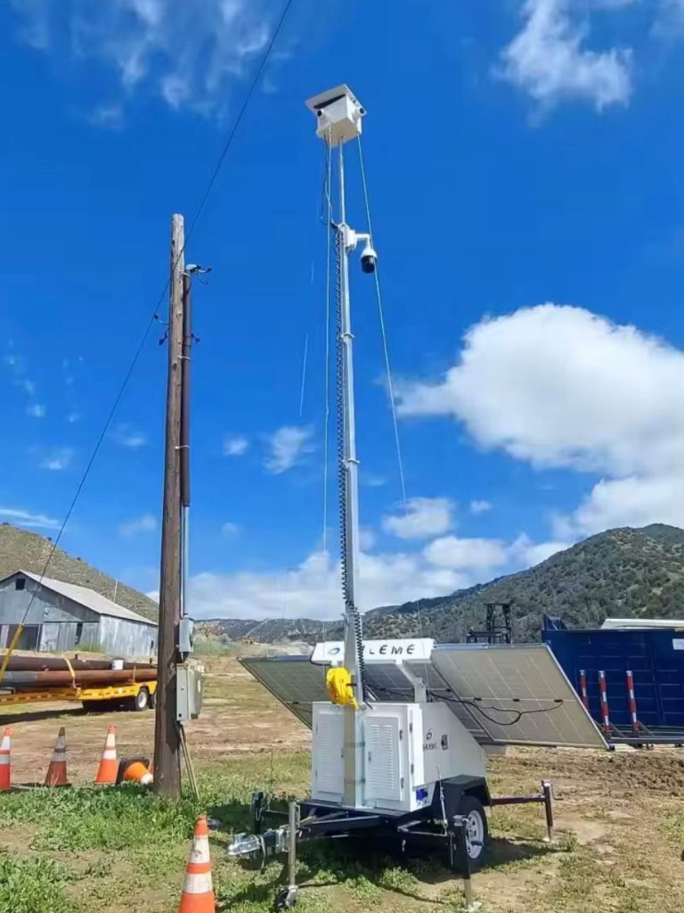 Marietta GA trailer security camera